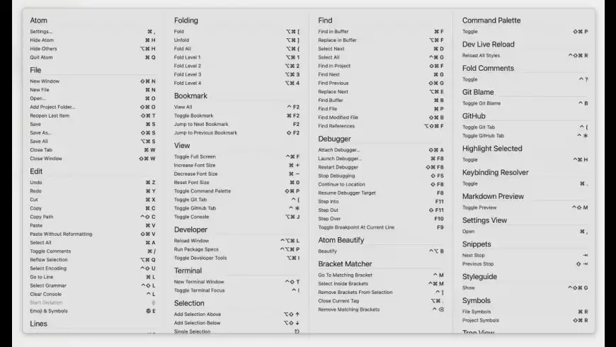 KeyClu 0.24 : 应用快捷键预览工具